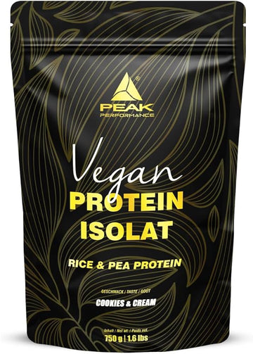 Peak Vegan Protein Isolate 750g | Megapump